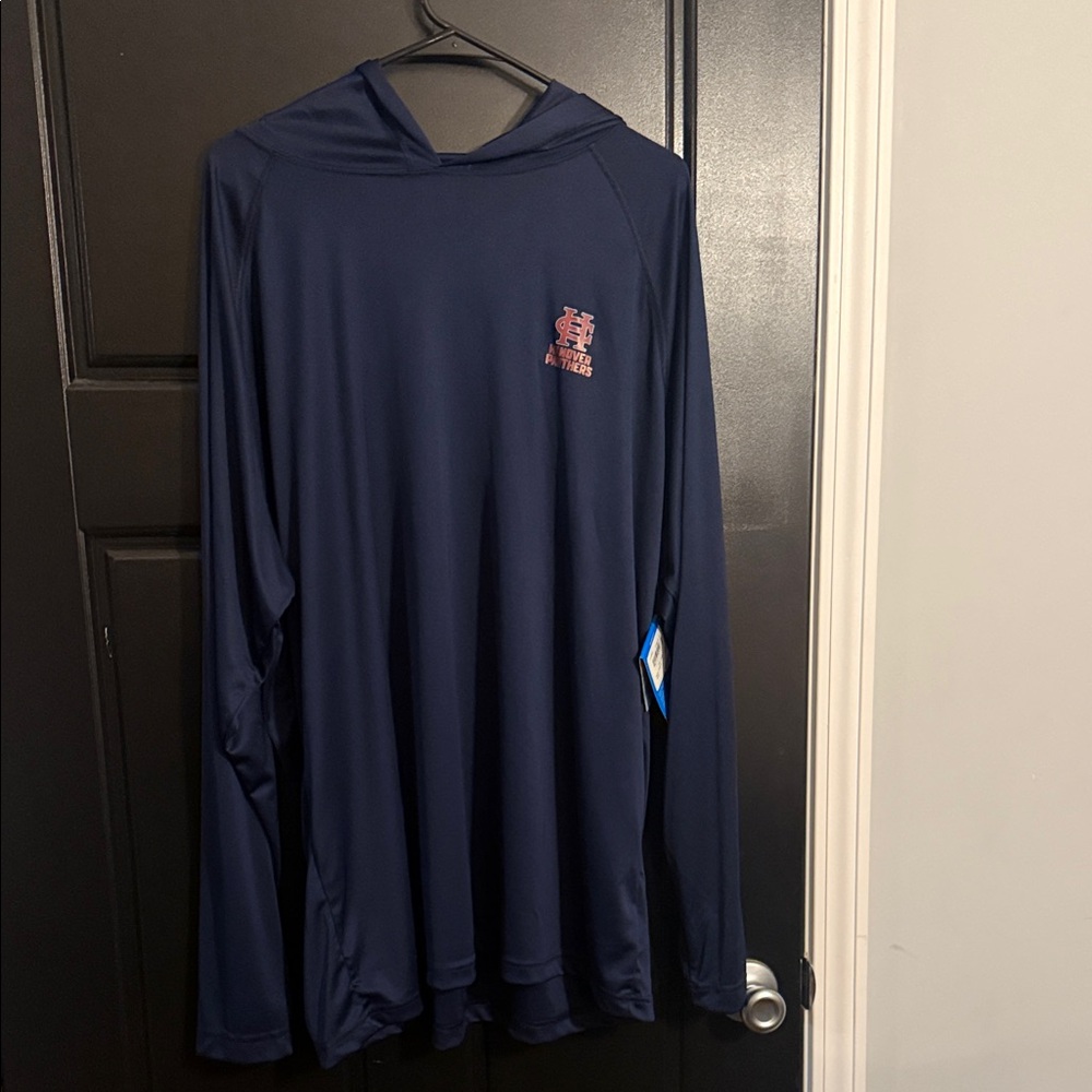 Hanover Panthers Navy Blue Hooded Colombia Shirt